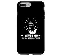 I Must Go, God Has a Mission for Me. Praying Hands Coque pour iPhone 7 Plus/8 Plus