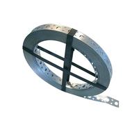 I.N.G Fixations - Feuillard perforé 12x0.8mm, Boite dévidoir de 10 mètres. - INGFEA190110