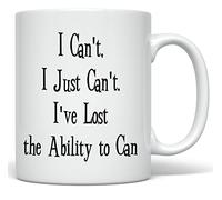 I NE Peut même pas rigolo - La perte de motivation Mug à café 11 oz blanc