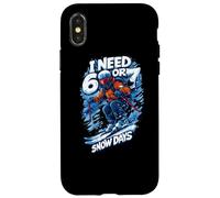 I Need 6 Or 7 Snow Days - Shirt Meme Hiver Amusant Coque pour iPhone X/XS