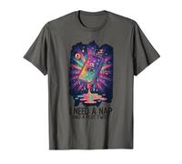 I Need A Nap And A Plot Twist. Drôle Vaporwave Gen Z T-Shirt