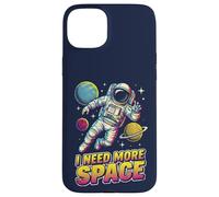 I Need More Space Astronaute Rétro Style BD Pop Art Coque pour iPhone 15 Plus