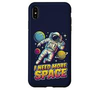 I Need More Space Astronaute Rétro Style BD Pop Art Coque pour iPhone XS Max