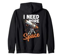 I Need More Space Astrophotographie Astronomie Space Camera Sweat à Capuche