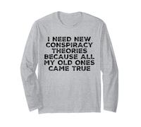 « I Need New Conspiracy Theories Because My Old Ones Came True » Manche Longue