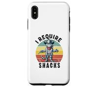 i Need Snacks Chemise Cowboy Chat Chaton Gourmand Amateur de Nourriture Coque pour iPhone XS Max
