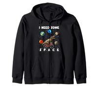 I Need Some Space Dinosaur Trex Riding Bicycle Funny Bike Sweat à Capuche
