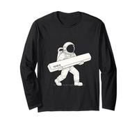 I Need Some Space Drôle Astronaute Spacebar Science Astronomie Manche Longue