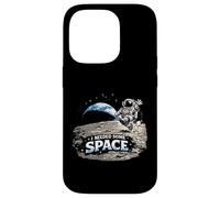 I Need Some Space - Earthrise Lunar Orbit Cosmos Fun Art Coque pour iPhone 14 Pro