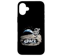 I Need Some Space - Earthrise Lunar Orbit Cosmos Fun Art Coque pour iPhone 16 Plus
