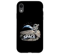 I Need Some Space - Earthrise Lunar Orbit Cosmos Fun Art Coque pour iPhone XR