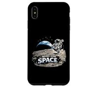 I Need Some Space - Earthrise Lunar Orbit Cosmos Fun Art Coque pour iPhone XS Max