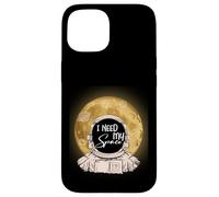 I Need Space My Astronaute Moon Mars Planets Coque pour iPhone 15