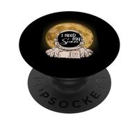 I Need Space My Astronaute Moon Mars Planets PopSockets PopGrip Adhésif
