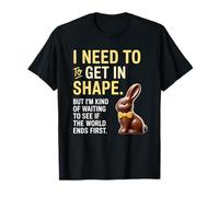 I Need to Get Into Shape Humour drôle de Procrastination T-Shirt