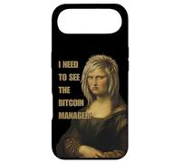 I Need to See The Bitcoin Manager - Funny Karen Mona Lisa's Coque pour iPhone Air