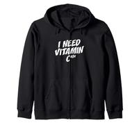 I Need Vitamin Cash Liberté financière Argent Riche Réussite Sweat à Capuche