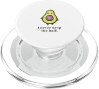 I Never Drop The Ball Avocado PopSockets PopGrip pour MagSafe