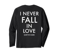 I Never Fall in Love, Just in Case Impression AU Dos Manche Longue