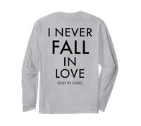I Never Fall in Love, Just in Case Impression AU Dos Manche Longue