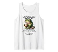 I Never Wish Death on Anyone Who Wrongs me Frog Débardeur