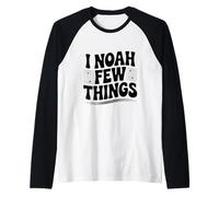 I Noah A Few Things Christian Faith Humour Manche Raglan