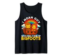 I Noah Guy Qui Avait Une Paire de Bigfoots Noah's Ark Yeti Faith Débardeur
