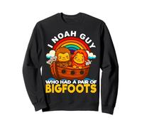 I Noah Guy Qui Avait Une Paire de Bigfoots Noah's Ark Yeti Faith Sweatshirt