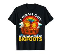 I Noah Guy Qui Avait Une Paire de Bigfoots Noah's Ark Yeti Faith T-Shirt