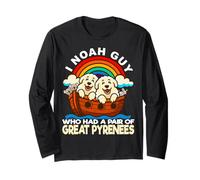 I Noah Guy Qui Avait Une Paire de Chiens Arche de Noé des Grandes Pyrénées Manche Longue