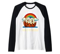 I Noah Guy Qui Avait Une Paire de Chiens Arche de Noé des Grandes Pyrénées Manche Raglan