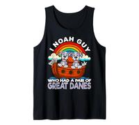 I Noah Guy Qui Avait Une Paire de Grands Danois, l'arche de Noé, Chien Mignon Débardeur