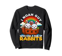 I Noah Guy Qui Avait Une Paire de Lapins Le Lapin de l'arche de Noé Sweatshirt