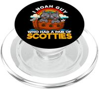 I Noah Guy Qui Avait Une Paire de Scotties Noah's Ark Church Pun PopSockets PopGrip pour MagSafe