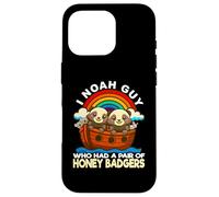 I Noah Guy Qui possédait Une Paire de blaireaux Honey Ark Faith Coque pour iPhone 16 Pro