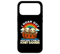 I Noah Guy Qui possédait Une Paire de blaireaux Honey Ark Faith Coque pour iPhone 17 Pro Max