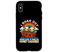 I Noah Guy Qui possédait Une Paire de blaireaux Honey Ark Faith Coque pour iPhone X/XS