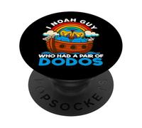 I Noah Guy Qui possédait Une Paire de Dodos L'arche de Noé, Un Oiseau disparu PopSockets PopGrip Adhésif