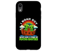 I Noah Guy Who Had A Pair of Priing Manises Noah's Ark Coque pour iPhone XR