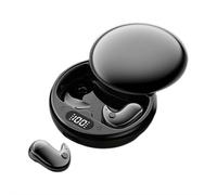 I-nvisible E-arbuds W-Wireless Bluetooth - Confortable - Affichage de l'alimentation LED pour dormir, travailler, randonnée