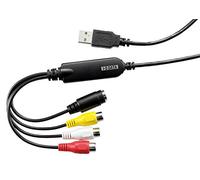 I-O Data GV-USB2 Adaptateur de câble USB 2.0 RCA, S-Video Noir - Adaptateur pour câble (USB 2.0, RCA, S-Video, connecteur mâle/Femelle, Noir)