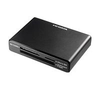 I-O Data US3-U2RW/B lecteur de carte mémoire Noir USB 3.0 (3.1 Gen 1) Type-B - Lecteurs de carte mémoire (CF, MMC, Clé USB (MS), MicroSDHC, MicroSDXC, MiniSD, MiniSDHC, SD, SDXC, Noir, 312 Mbit/s, Aluminium, VCCI Class B, RoHS Compliant, USB 3.0 (3.1 Gen 1) Type-B)