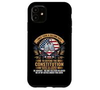 I Once took a solemn serment to defend the Constitution Veteran Coque pour iPhone 11