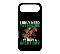 I Only Need Two Minutes to Have A Great Day - Course de Chevaux Coque pour iPhone Air