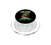 I Only Need Two Minutes to Have A Great Day - Course de Chevaux PopSockets PopGrip pour MagSafe