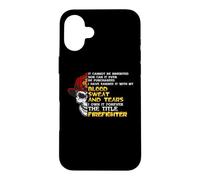 I Own It Forever The Title Firefighter Fireman Firefighters Coque pour iPhone 16 Plus
