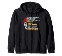 I Own It Forever The Title Firefighter Fireman Firefighters Sweat à Capuche