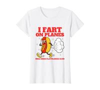 I Part on Planes Funny Unhinged Gen Z Meme Cringe Raunchy T-Shirt Graphique avec Valeur