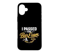 I Passed The Bar Exam Law School Graduation Student Graduate Coque pour iPhone 16 Plus