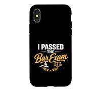 I Passed The Bar Exam Law School Graduation Student Graduate Coque pour iPhone X/XS
